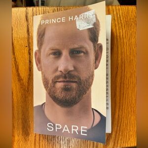 Prince Harry “Spare” Paperback Book